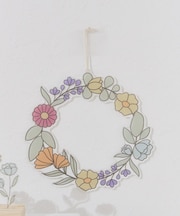 アクリルフラワーリース／Flower Art Glass