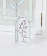 アクリルスタンドクリップ／Flower Art Glass