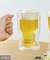 ダブルウォールビールジョッキ：370ml／ビールと唐揚げ