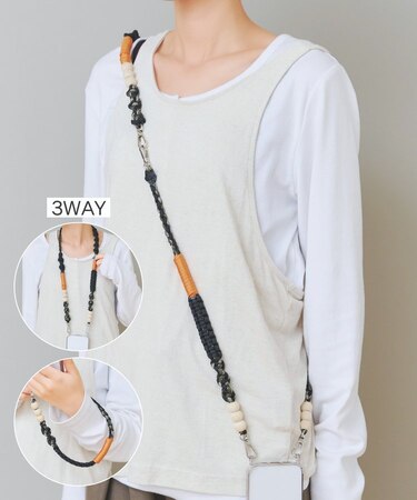 《MAKO企画》3wayスマホショルダーストラップ