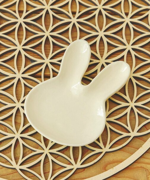 うさぎの小皿／お月見