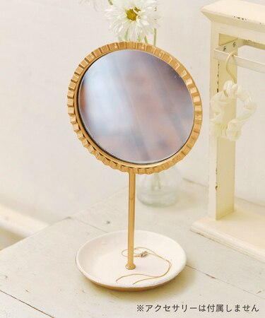 トレイ付きミラー／choupinet