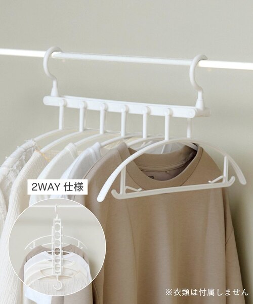 SUSトップハンガー 2枚張用 6個入 SUSトップハンガー 2枚張用 6個入