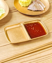 2連仕切りプレート／おうちで楽しむ焼肉時間