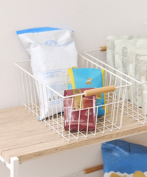 HItsuki basket ウッドハンドルバスケット HItsuki basket ウッドハンドルバスケット wood handle basket