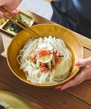 ダブルウォール冷麺鉢：20cm／おうちで楽しむ焼肉時間