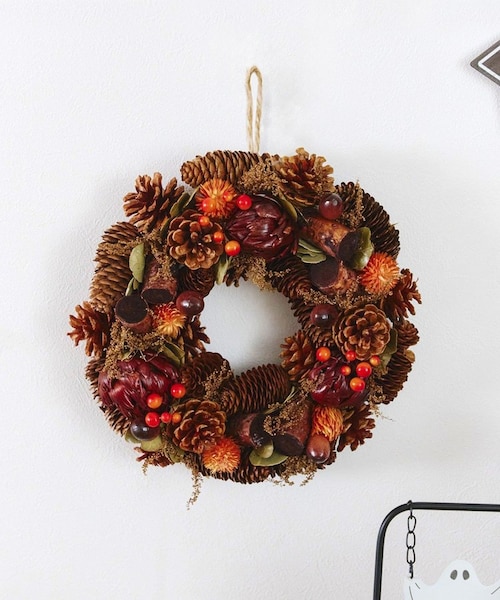 大量！【クリスマスリース・ハロウィンリースの材料】松ぼっくり・つばきなど 大量！【クリスマスリース・ハロウィンリースの材料】松ぼっくり