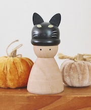 こびと黒猫ぼうし／natural halloween