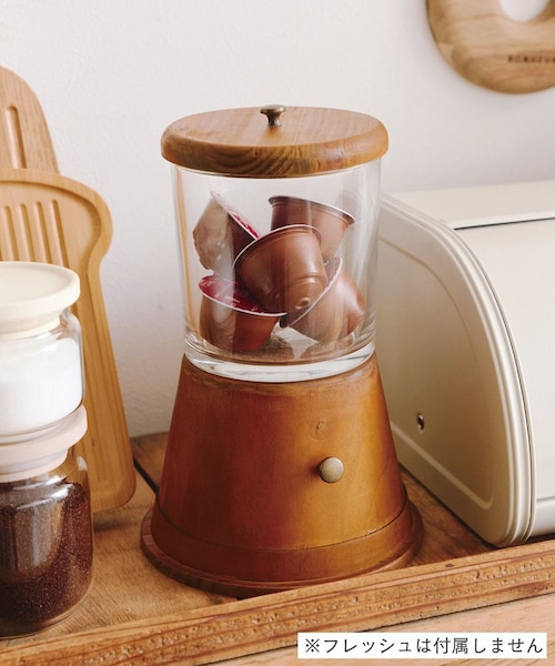 ウッドキャンディポット／パンとコーヒー｜サリュの通販｜&mall