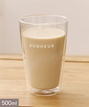 ダブルウォールタンブラー：500ml／パンとコーヒー