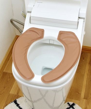 toiletフェイクレザー便座シート
