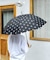 雨晴兼用雨傘長ポルカドット
