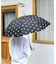 雨晴兼用雨傘長ポルカドット