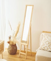 WOODスタンドミラー