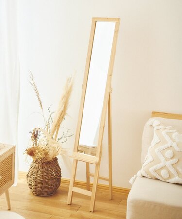 WOODスタンドミラー