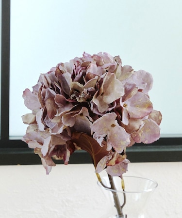 アートフラワー秋紫陽花