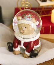 レジンベアスノードーム／クリスマス