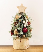リンゴの実のミニツリー／クリスマス