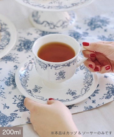 《WEB限定商品》ブルーブランカップ＆ソーサー：200ml