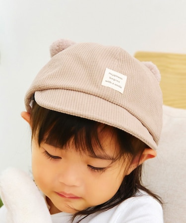 くまみみベビーキャップ