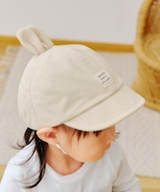 うさみみベビーキャップ