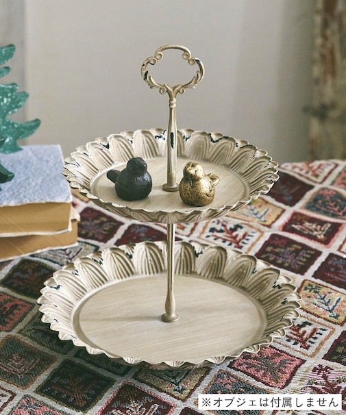 2段トレイ／クリスマスフリーマーケット