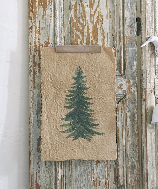 アンティークツリータペストリー／クリスマスフリーマーケット