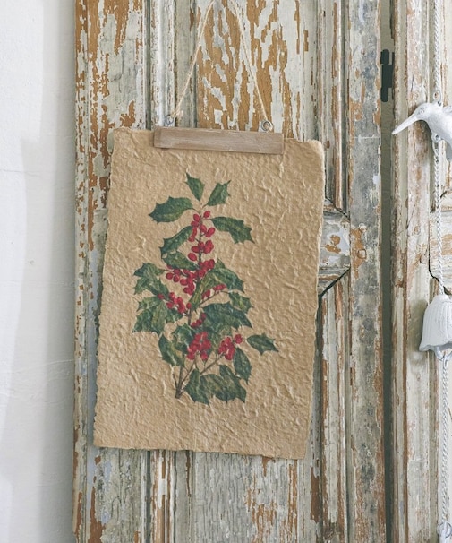 アンティークホリータペストリー／クリスマスフリーマーケット