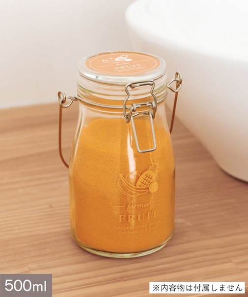 牛乳瓶風ストックボトル：500ml／いい風呂の日