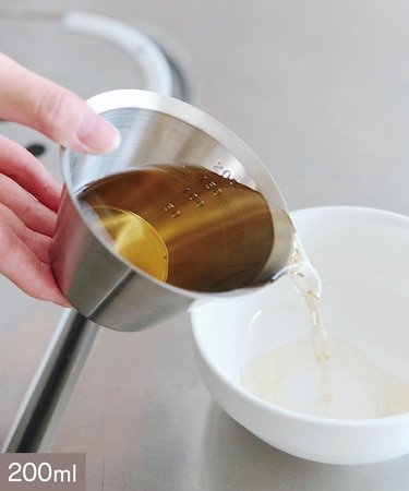 360度計量カップ：200ml／こだわりの道具展