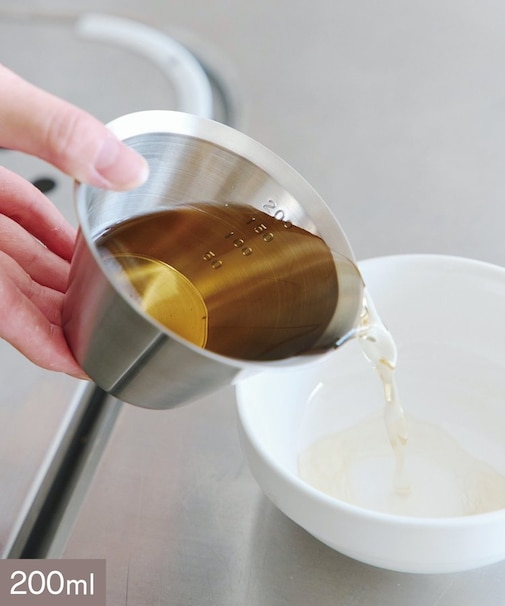 360度計量カップ：200ml／こだわりの道具展