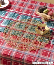 透かしランチョンマット／クリスマスアフタヌーンティー