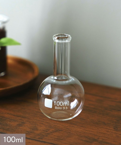 平底フラスコ：100ml／SCIENCE