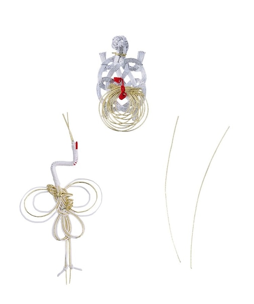 つるとかめの水引飾り／正月のお飾り