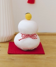 ちりめんの鏡餅／正月のお飾り