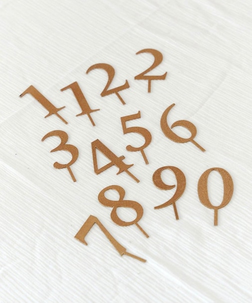 《WEB限定再入荷》ナンバーピックセット／anniversary