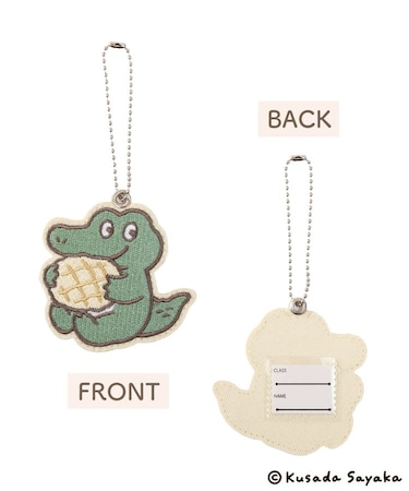 刺繍ネームキーホルダー／Kusada Sayaka×salut!