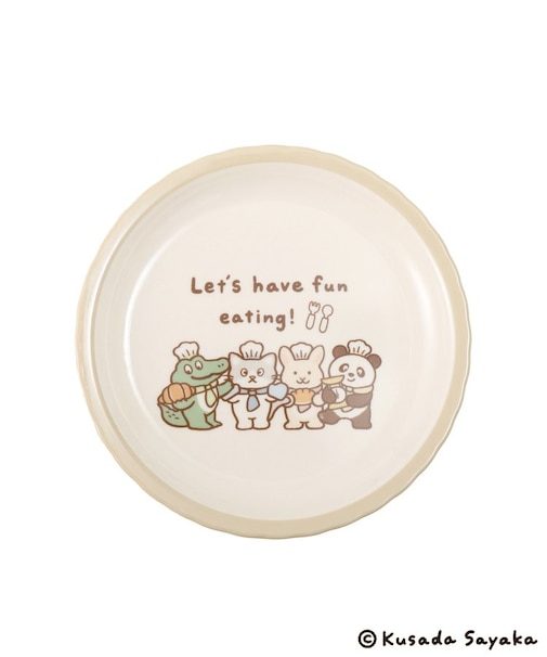 メラミンプレート／Kusada Sayaka×salut!