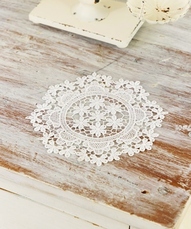 レースドイリー：18cm／choupinet