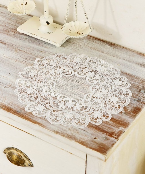 レースドイリーフラワー：30cm／choupinet