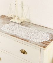 レースドイリーオーバル：64cm／choupinet