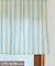 ストライプロングカフェカーテン：75×105cm