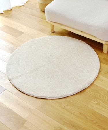 fluffyラウンドマット：90cm