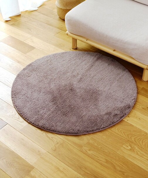 fluffyラウンドマット：90cm