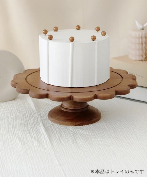 《WEB限定再入荷》フラワー脚付きトレイ／anniversary