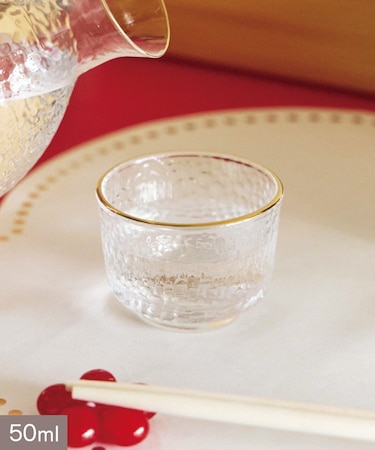 おちょこ：50ml／花ひらく、新春のうつわ