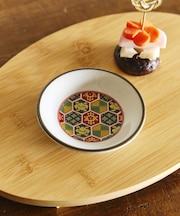 《WEB限定商品》亀甲梅小皿／花ひらく、新春のうつわ