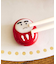 ガラスの箸置きだるま／花ひらく、新春のうつわ