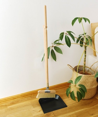 スタンドブルームセット／飾る掃除道具