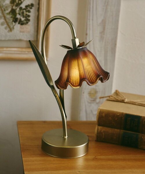 アンティークフレアフラワーLEDライト／vieille beaut?｜サリュの通販